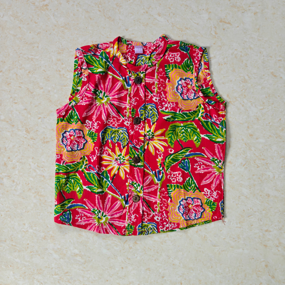 Red floral