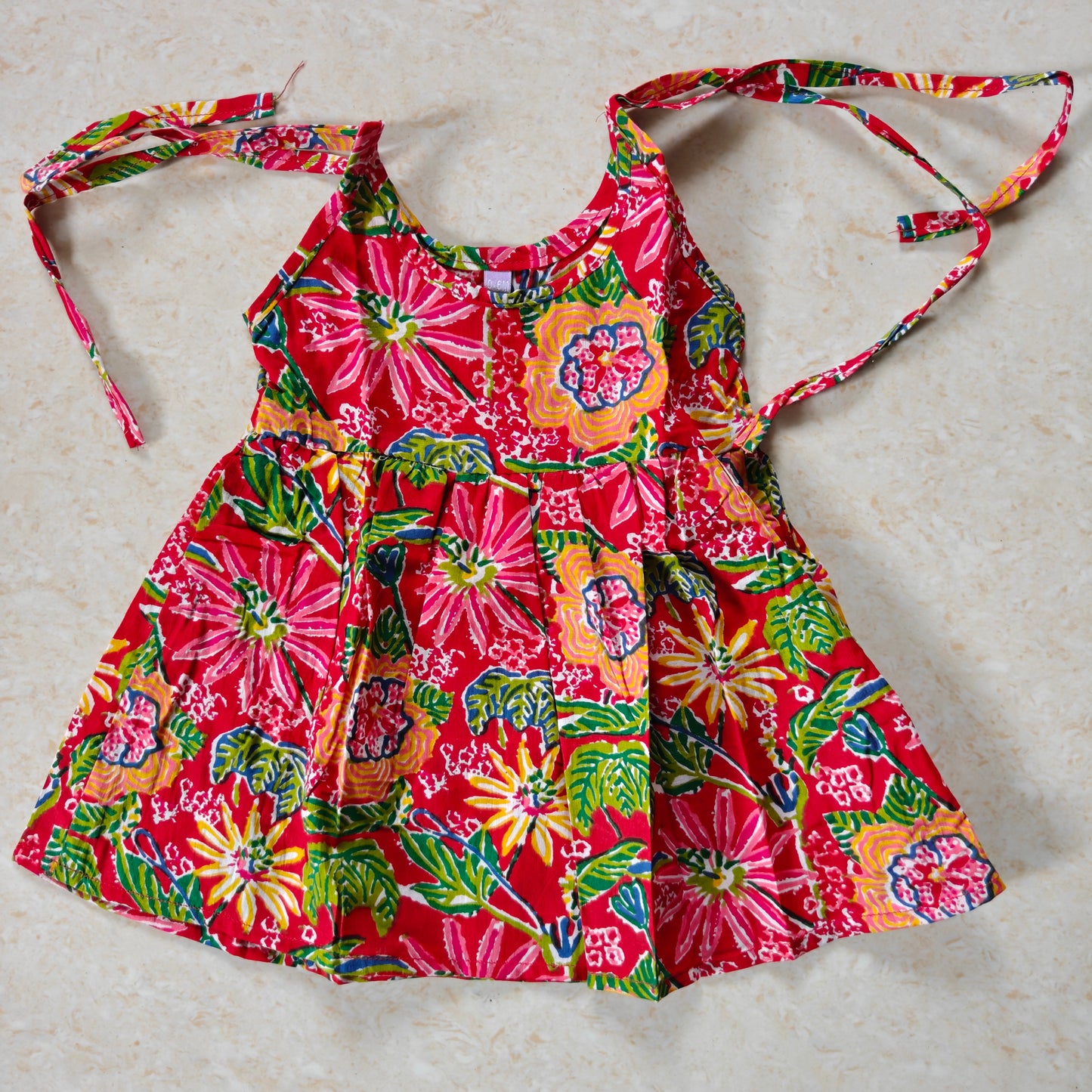 Red floral