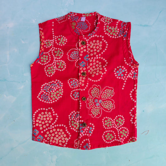 Red floral