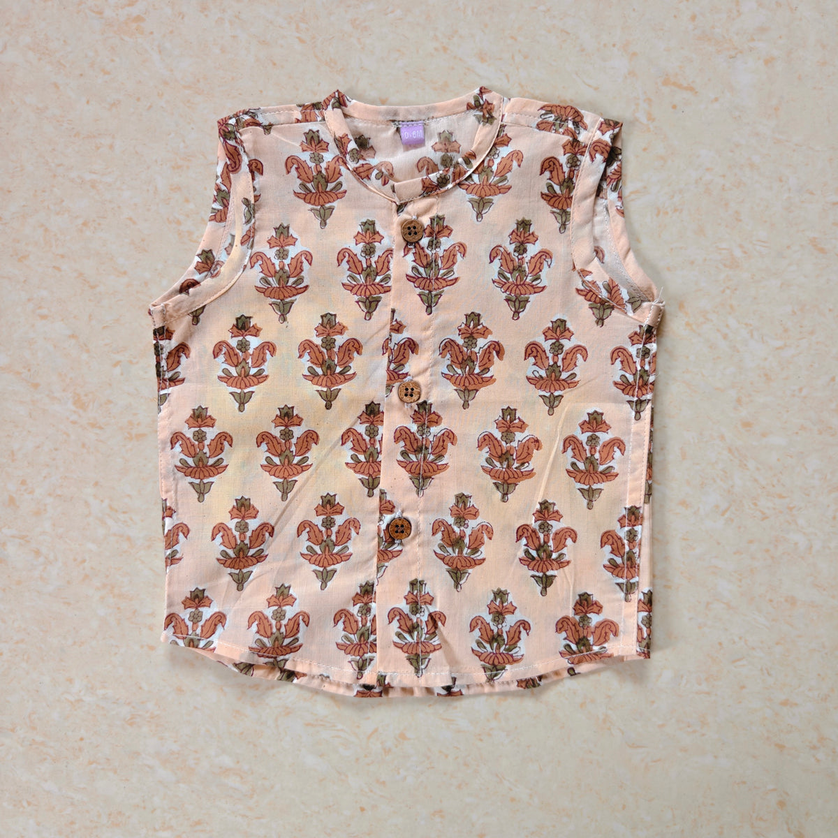 Beige floral