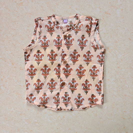 Beige floral