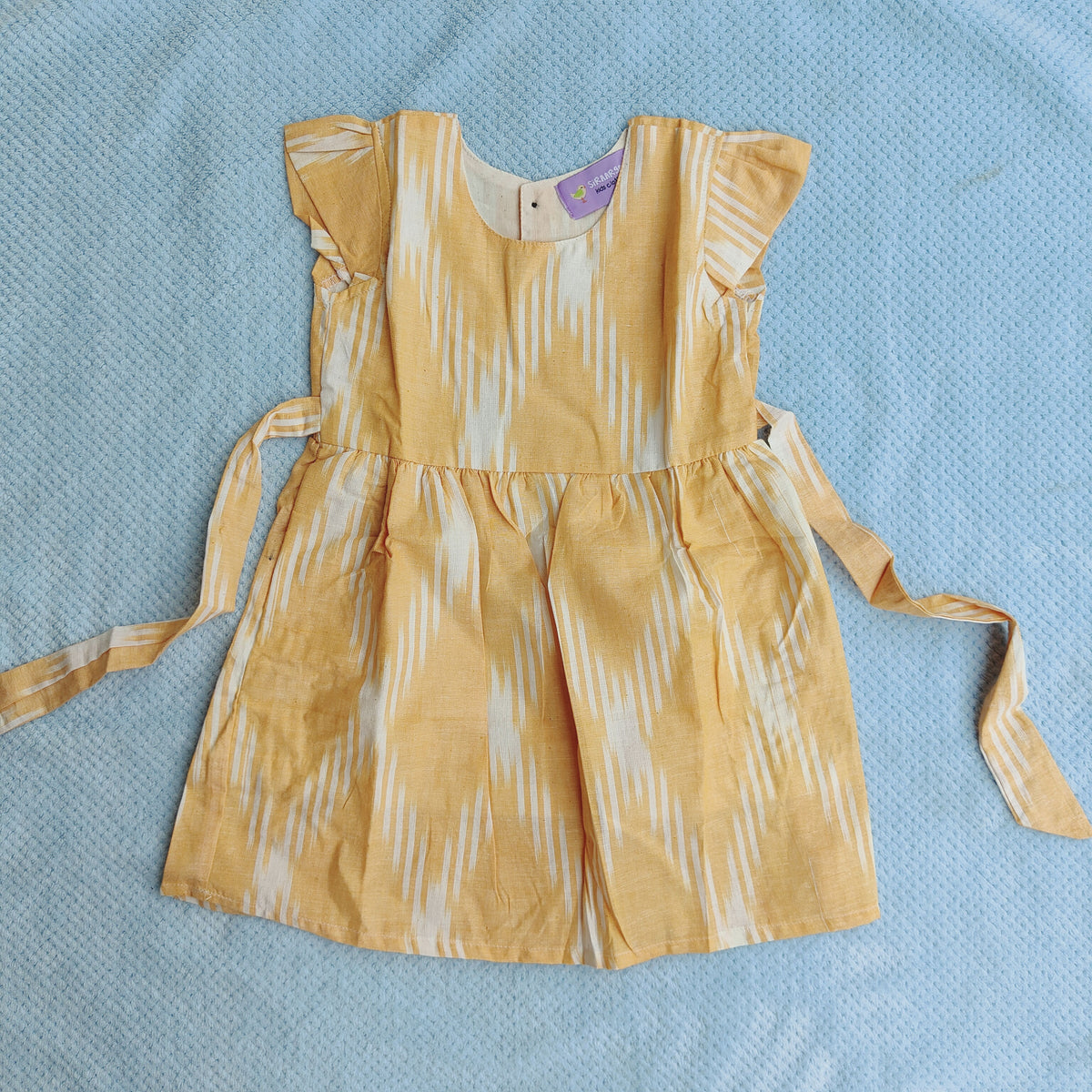 Yellow ikkat